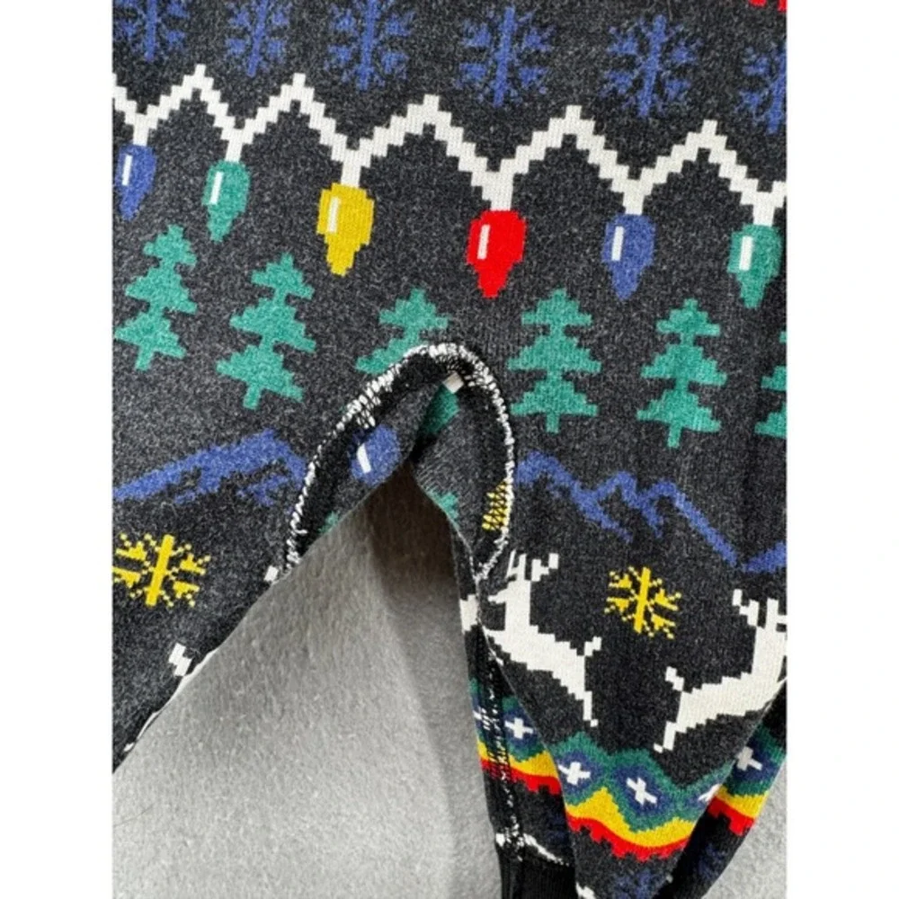 Hanna Andersson Pajamas Baby Size 12/18m Sleeper Fair Isle Christmas Very Merry‎